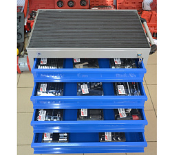 Комплект инструмента 7 ящиков (СУПЕР МАКСИ), 486 предметов